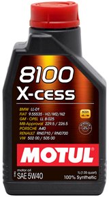 MOTUL 8100 X-cess SAE 5W-40