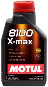 MOTUL 8100 X-max SAE 0W-40